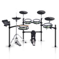 HAMPBACK ACE-530 Electric Drum Set, Dual-Layer Mesh Heads, Independent Hi-Hat, Bluetooth Module